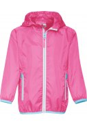 Rosa leichtgewichtige Regenjacke von Playshoes 1