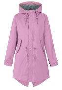 Mauve / Navy Damenregenjacke Friese Traveby Fisher von Derbe