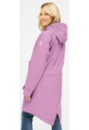 Mauve / Navy Damenregenjacke Friese Traveby Fisher von Derbe 3