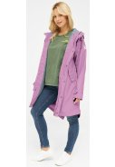 Mauve / Navy Damenregenjacke Friese Traveby Fisher von Derbe 5