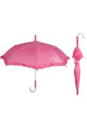 Rosa Mädchenregenschirm mit Fransen von Cool Kids Perletti