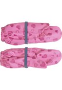 Rosa mit Herzen Kinder Regenhandschuhe von Playshoes