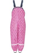 Rosa Regenlatzhose mit Herzen von Playshoes 1