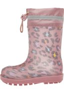 Rosa mit Leo Print Umweltfreundlich Gummistiefel von Playshoes 2