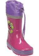 Rosa Gummistiefel mit Marienkäfer von Playshoes