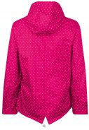 Rosarot (cherry) mit Punkten Damen Regenjacke Lucie von Pro-X Elements 5