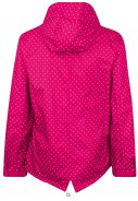 Rosarot (cherry) mit Punkten Damen Regenjacke Lucie von Pro-X Elements 5