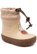 Schwarze Miffy Gummistiefel "Thermo Baby" von Bisgaard