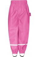 Rosa Regenhose mit Fleece von Playshoes 1