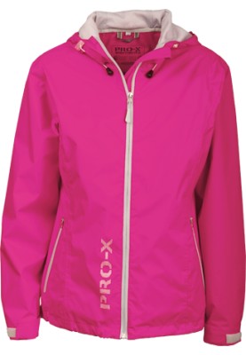 Neon pink Damen Regenjacke Flash von Pro-X Elements