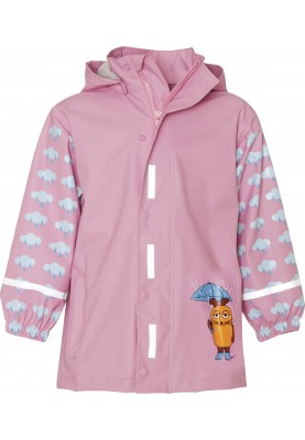 Playshoes Regenjacke Maus & Elefant rosa