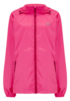 Rosa (pink) leichtgewichtige Regenjacke von Mac in a Sac