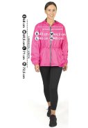 Rosa  Regenjacke Windbreaker von Perletti 2