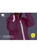 Rosa  Regenjacke Windbreaker von Perletti 3