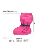 Rosa Regenfüßlinge mit Fleece von Playshoes 2