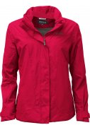 Rote Damenregenjacke Cindy von Pro-X Elements 1