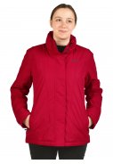 Rote Damenregenjacke Cindy von Pro-X Elements 4