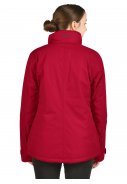 Rote Damenregenjacke Cindy von Pro-X Elements 3