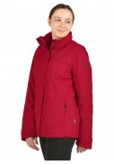 Rote Damenregenjacke Cindy von Pro-X Elements 2