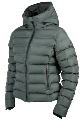 Shadow Steel wasserdichte Pufferjacke Penelope von Horka