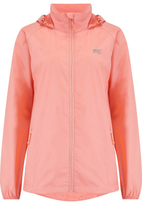 Soft Coral leichtgewichtige Regenjacke von Mac in a Sac