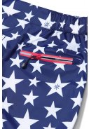 Blaue (stars and stripes) nachhaltige Regenhose von Dripp Rainwear 5