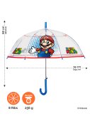Super Mario transparente Kuppelregenschirm 5