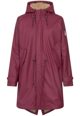 Tibetan red Damenparka Friese Tidaholm mit Teddyfutter von Derbe