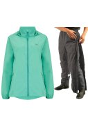 Tiffany Green Regenanzug von Mac in a Sac (Hose mit langem Reißverschluss)