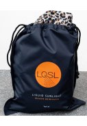 Nachhaltige Regenhose mit Leopard Motiv extra lang von LQSL 2