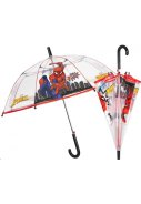 Spyderman transparente Kuppelregenschirm
