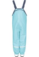 Playshoes Regenanzug mit Fleece-Futter türkis 2