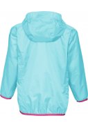 Türkise leichtgewichtige Regenjacke von Playshoes 4