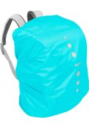 Türkisblauer wasserdichter Regenschutz für Rucksack von Playshoes 1