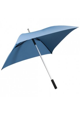 Quadratischer Hell blaue Regenschirm