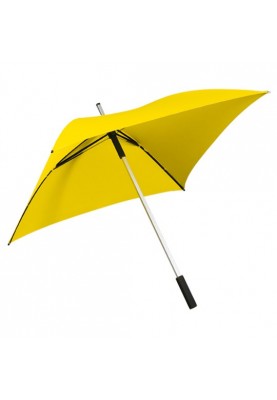Quadratischer gelbe  Regenschim 