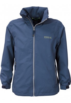 Dunkelblaue (vintage indigo) Kinder Regenjacke Finn von Pro-X Elements