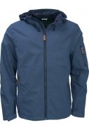 Blaue (Vintage Indigo) PolyCotton Herrenregenjacke Eagle von Pro-X Elements 1