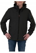 Schwarze PolyCotton Herrenregenjacke Eagle von Pro-X Elements 2