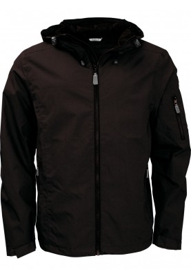 Schwarze PolyCotton Herrenregenjacke Eagle von Pro-X Elements