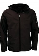 Schwarze PolyCotton Herrenregenjacke Eagle von Pro-X Elements