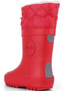 Rosa Kinderwinterstiefel aus Naturkautschuk von Druppies 3