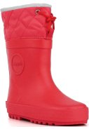 Rosa Kinderwinterstiefel aus Naturkautschuk von Druppies