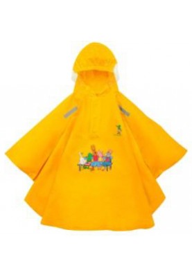 Willex Poncho Frosch und Freunde gelb