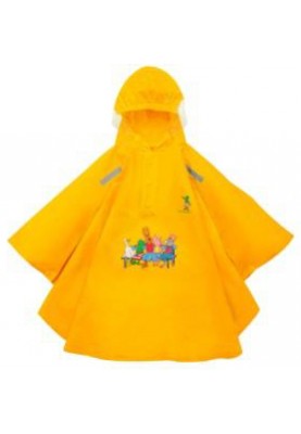 Willex Poncho Frosch und Freunde gelb