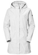 Weiße lange Damenregenjacke Aden von Helly Hansen