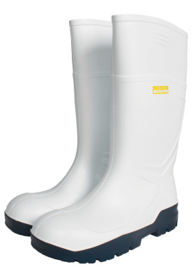 Weiße  Arbeitsstiefel von Lyngsøe