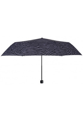 Damen Mini Regenschirm mit Zebramuster