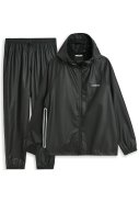 Schwarz atmende Regenanzug Packable Rainbreaker von Tretorn.