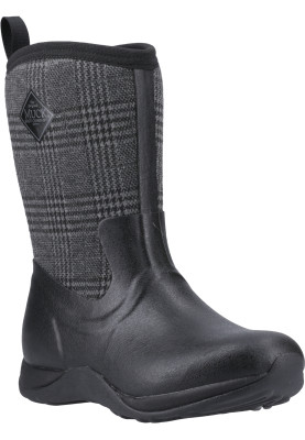 Muckboot Damenstiefel Arctic Weekend schwarz kariert